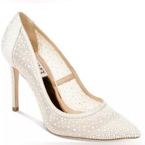 Badgley Mischka Collection Weslee III Satin Pump (Women)
